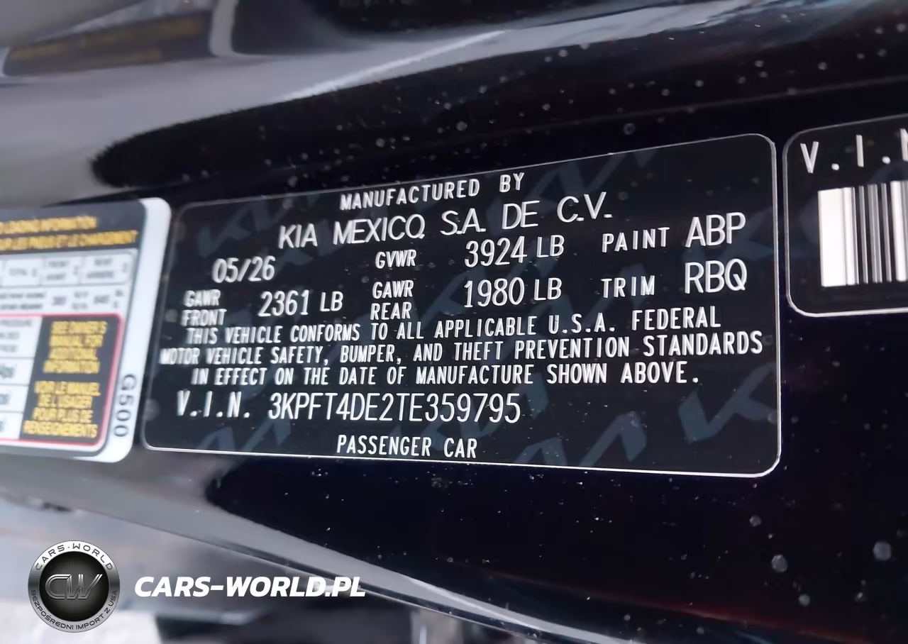 2026 Kia K4 Lxs VIN:3KPFT4DE2TE359795 - 9