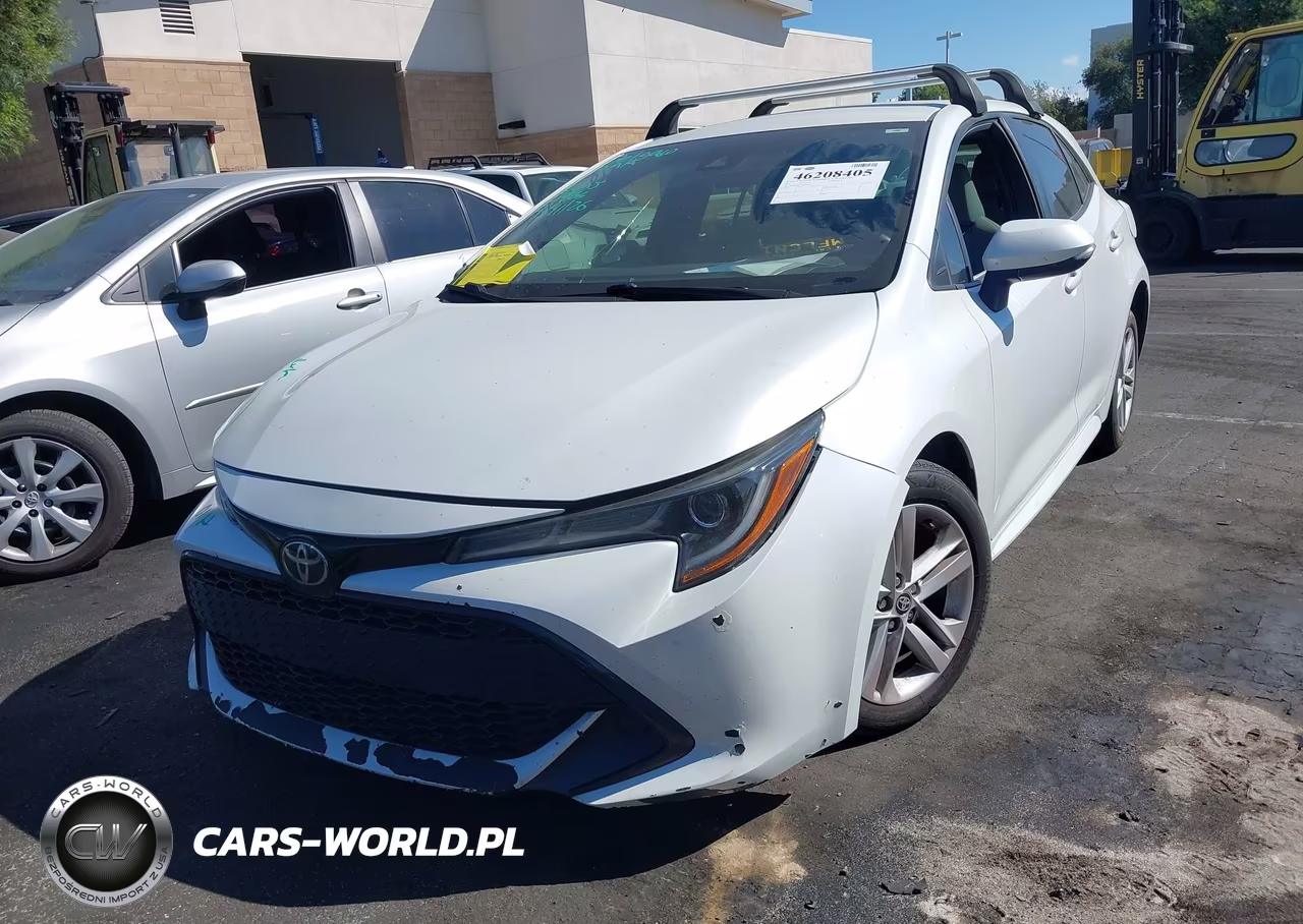 2021 Toyota Corolla Se VIN:JTND4MBE2M3109646 - 2