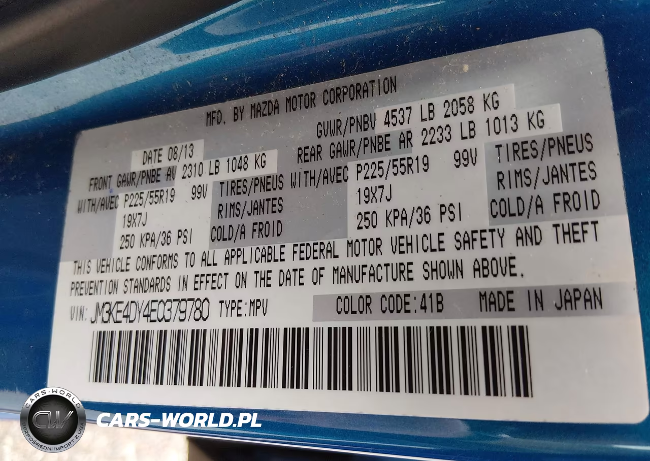 2014 Mazda Cx-5 Grand Touring VIN:JM3KE4DY4E0379780 - 9