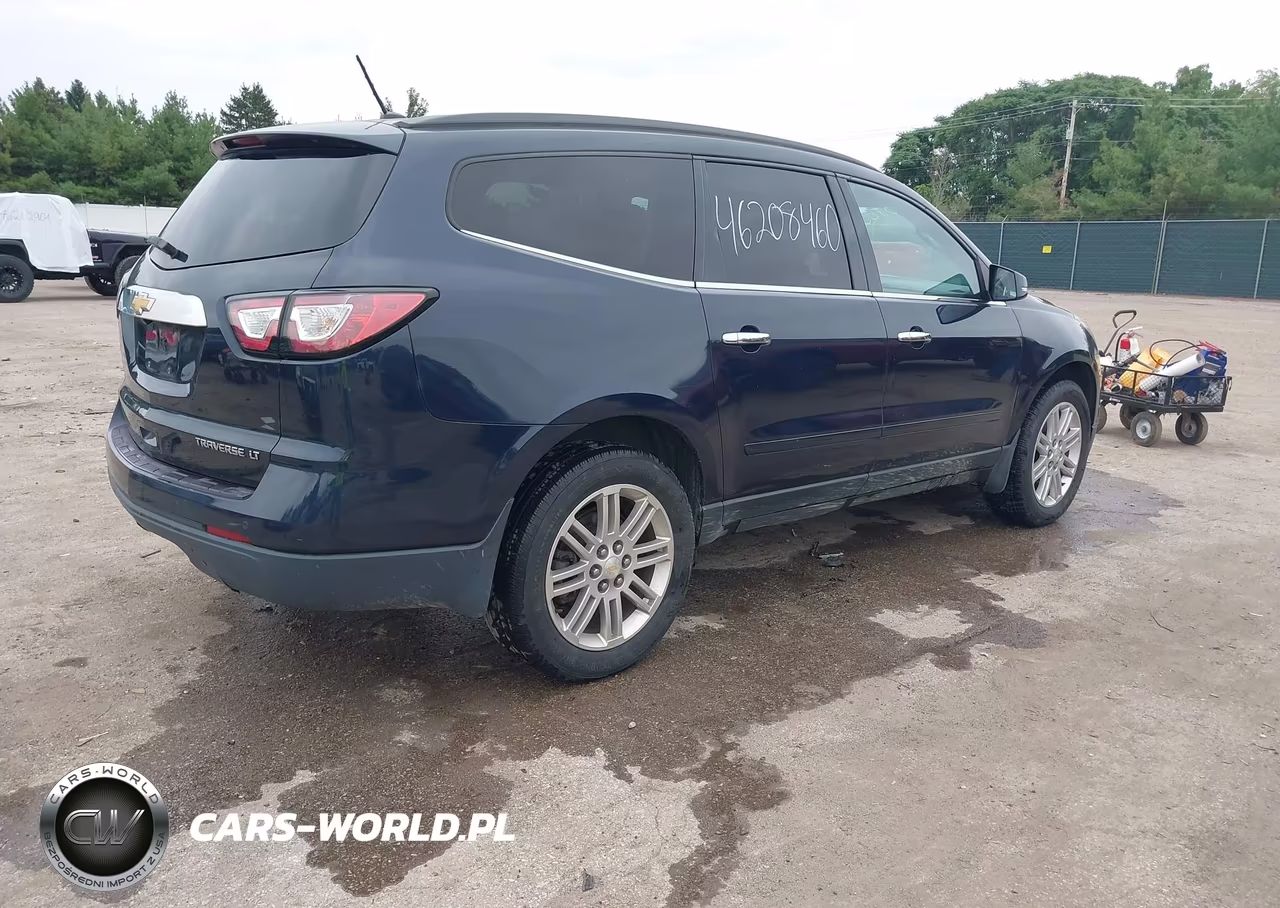 2015 Chevrolet Traverse 1Lt VIN:1GNKRGKDXFJ314904 - 4