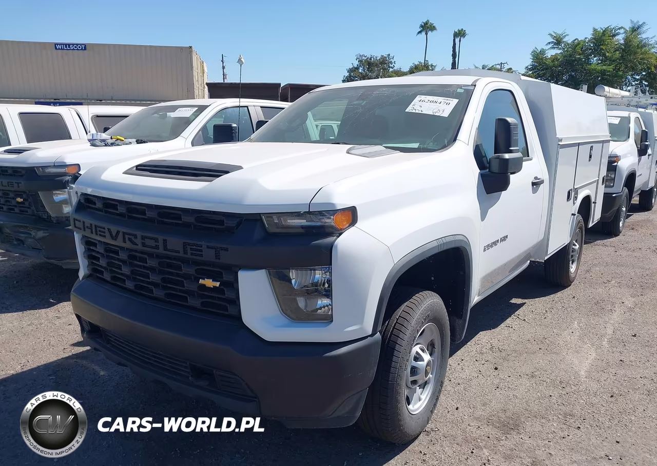 2022 Chevrolet Silverado 2500Hd 2Wd Long Bed Wt VIN:1GB0WLE77NF342463 - 2