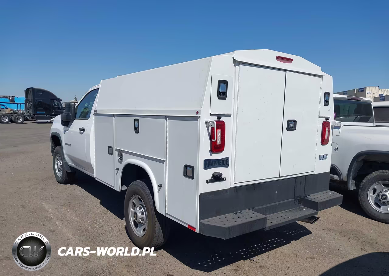 2022 Chevrolet Silverado 2500Hd 2Wd Long Bed Wt VIN:1GB0WLE77NF342463 - 3