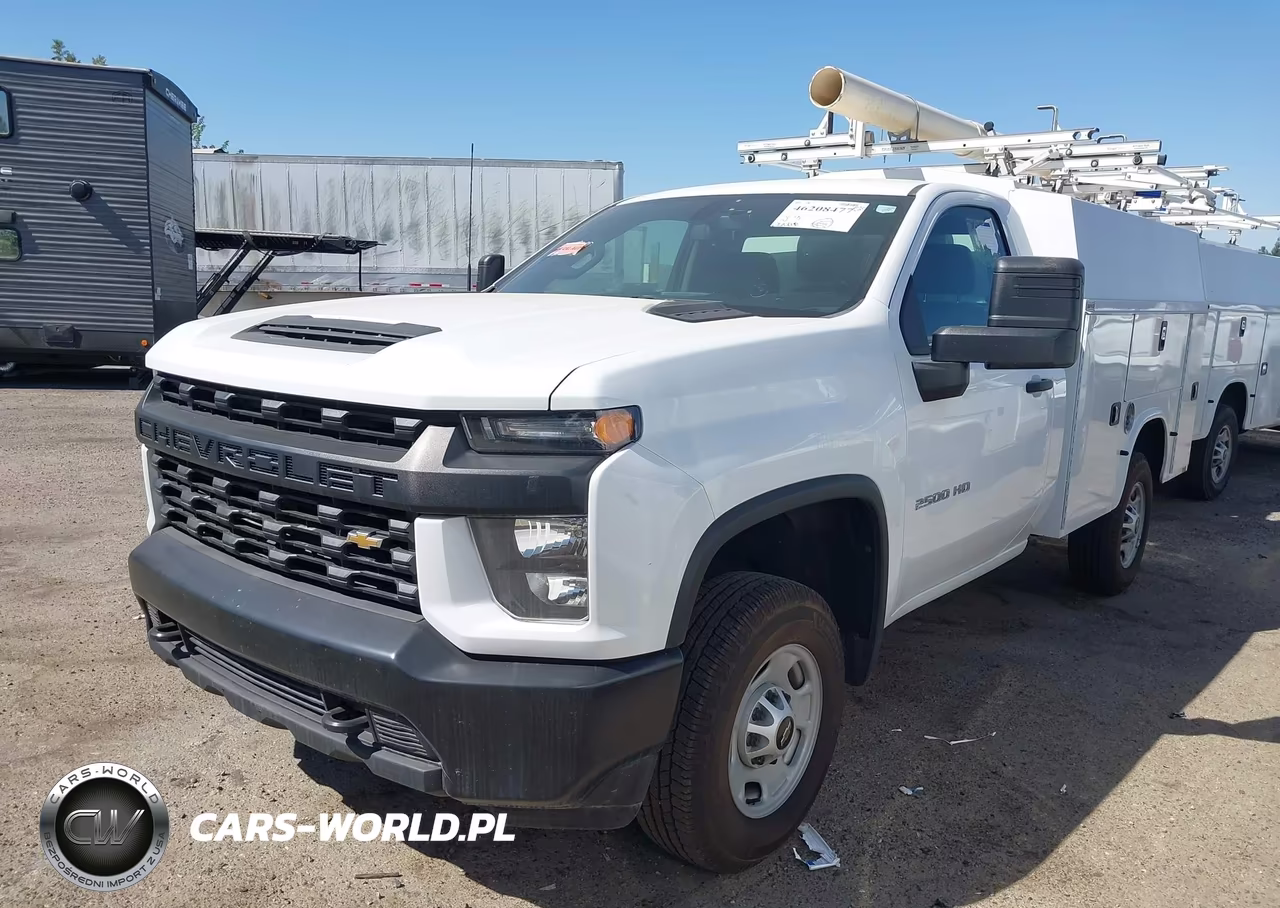 2022 Chevrolet Silverado 2500Hd 2Wd Long Bed Wt VIN:1GB0WLE71NF342572 - 2