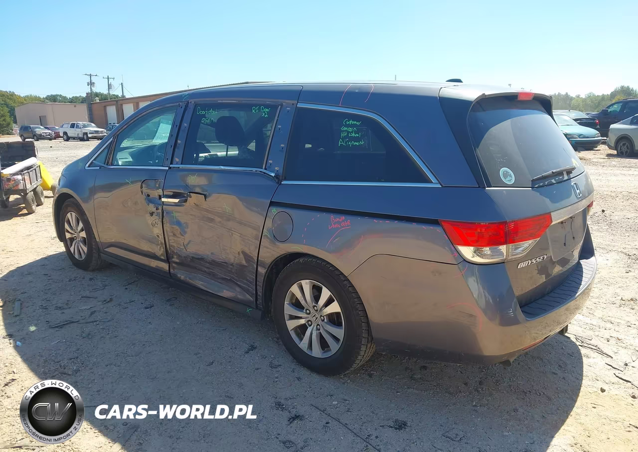 2015 Honda Odyssey Ex-L VIN:5FNRL5H6XFB014079 - 3