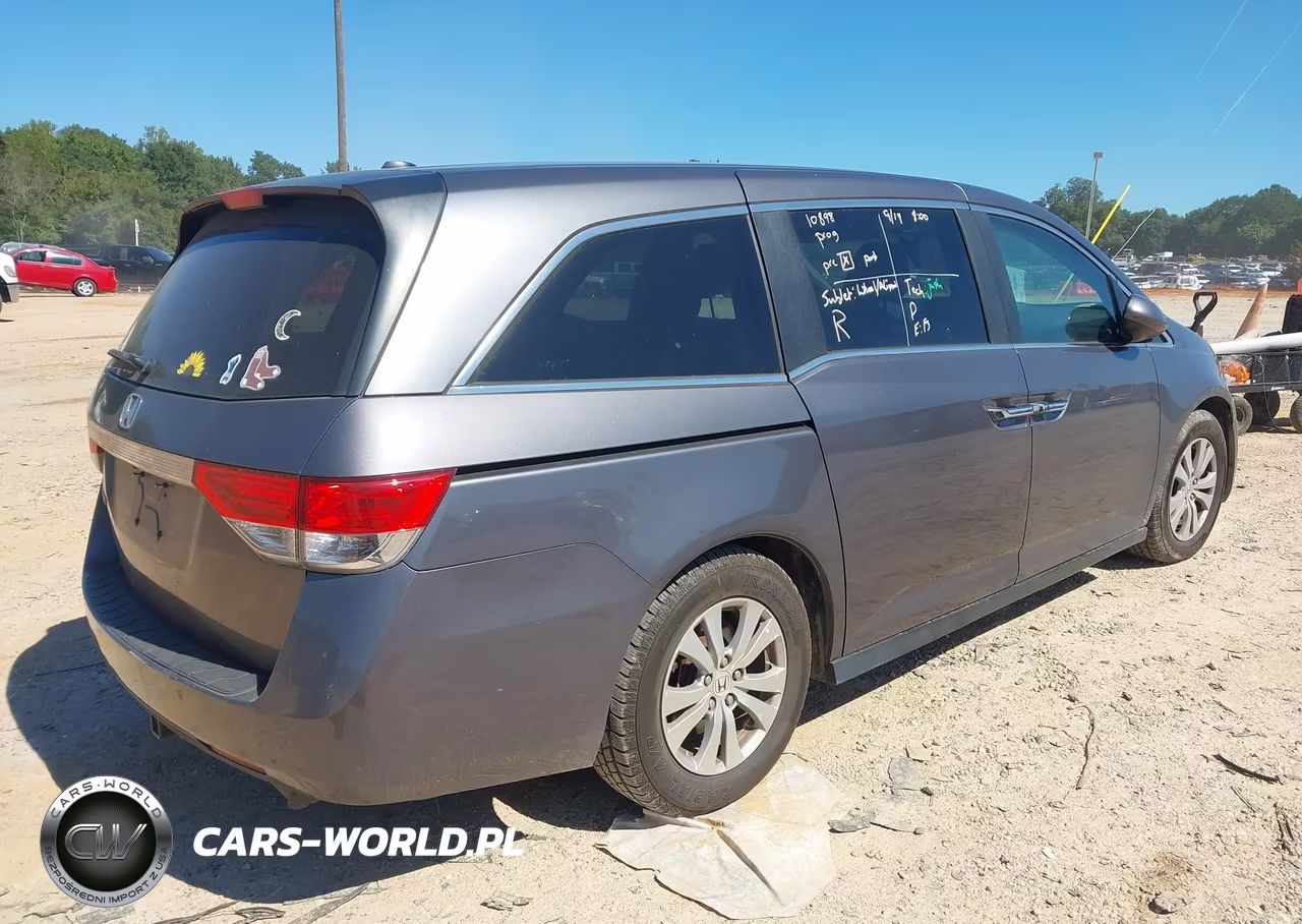 2015 Honda Odyssey Ex-L VIN:5FNRL5H6XFB014079 - 4