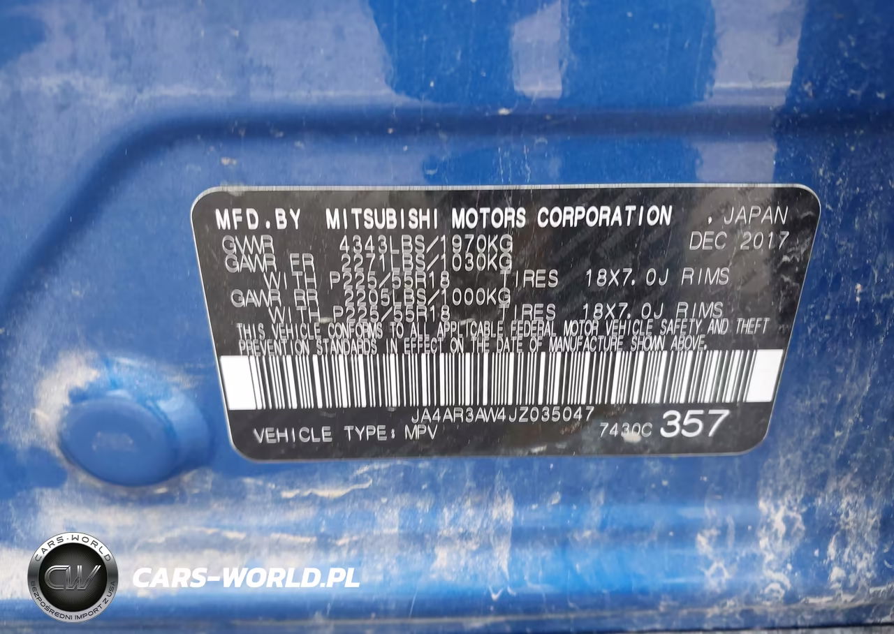 2018 Mitsubishi Outlander Sport 2.4 Se VIN:JA4AR3AW4JZ035047 - 9