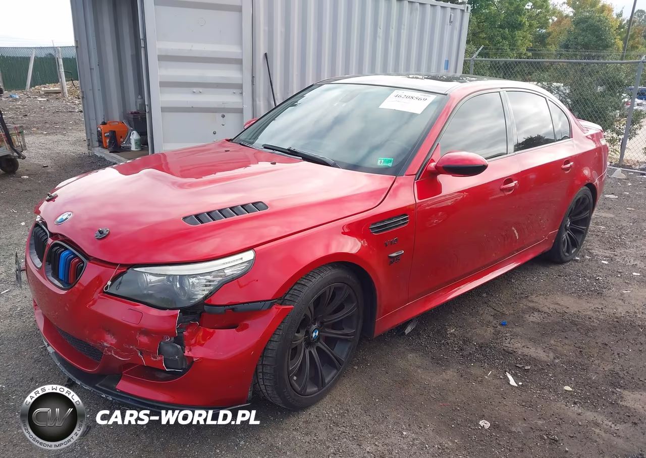 2008 BMW M5 VIN:WBSNB93588CX10780 - 2