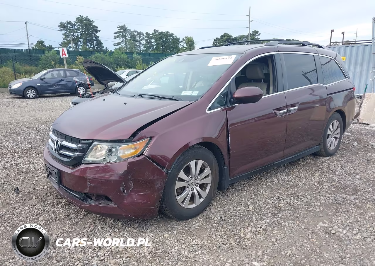 2015 Honda Odyssey Ex-L VIN:5FNRL5H6XFB101853 - 2