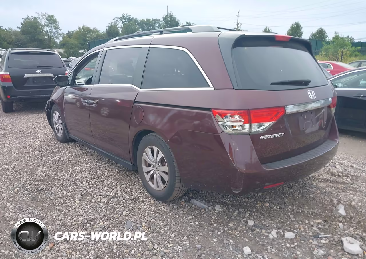2015 Honda Odyssey Ex-L VIN:5FNRL5H6XFB101853 - 3