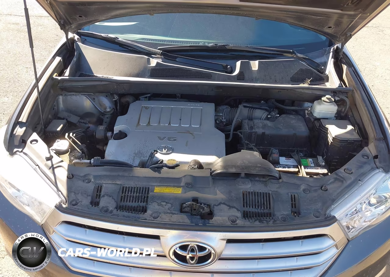 2013 Toyota Highlander Se V6 VIN:5TDZK3EH4DS124714 - 10