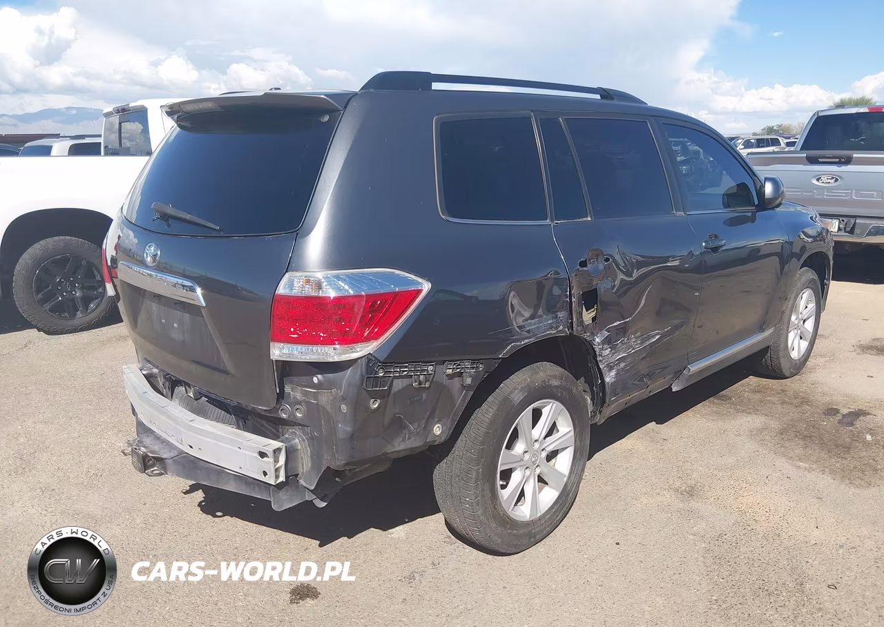 2013 Toyota Highlander Se V6 VIN:5TDZK3EH4DS124714 - 4