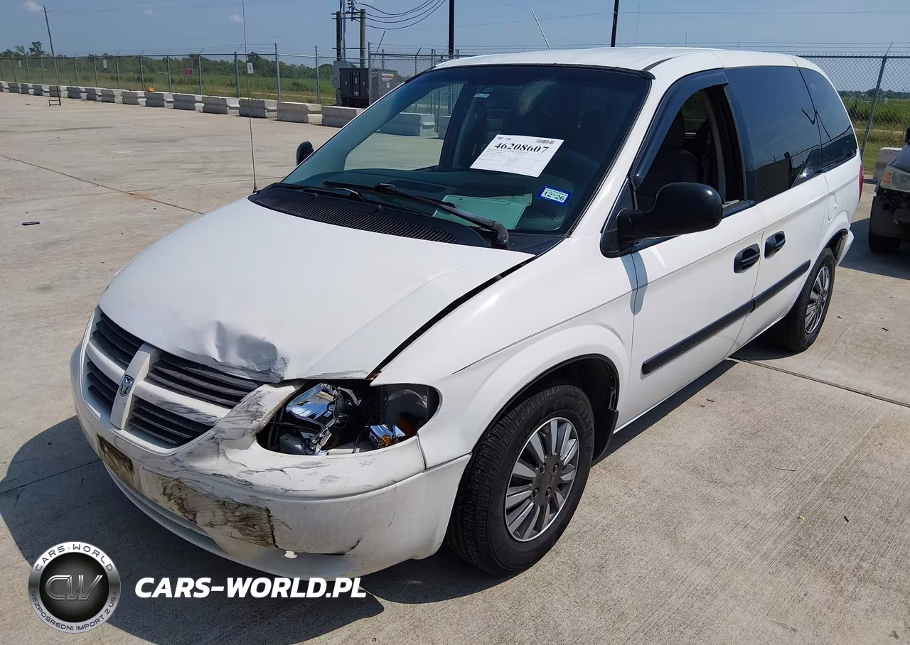 2007 Dodge Caravan Sxt VIN:1D4GP45R67B145053 - 2