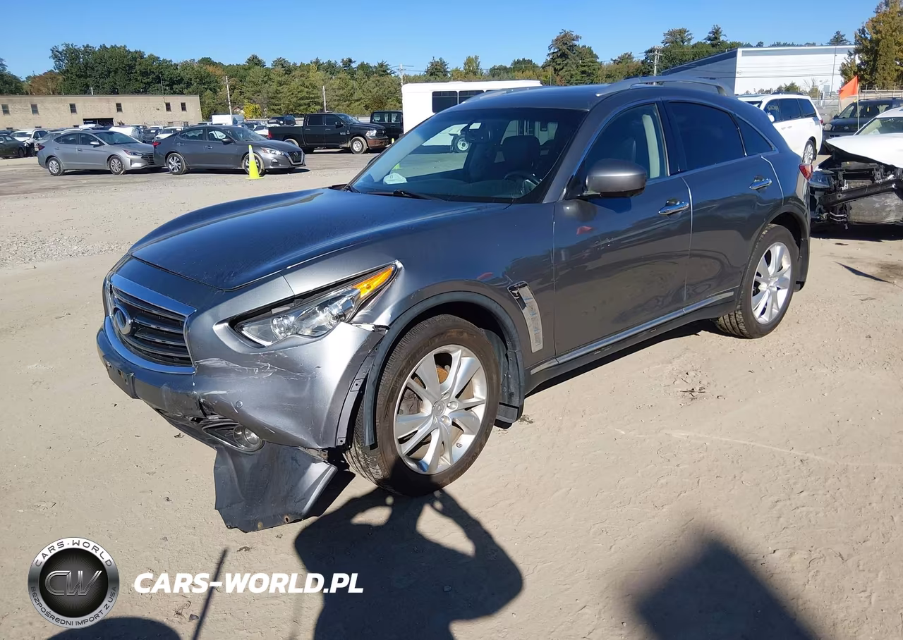 2012 Infiniti Fx35 VIN:JN8AS1MW9CM155246 - 2