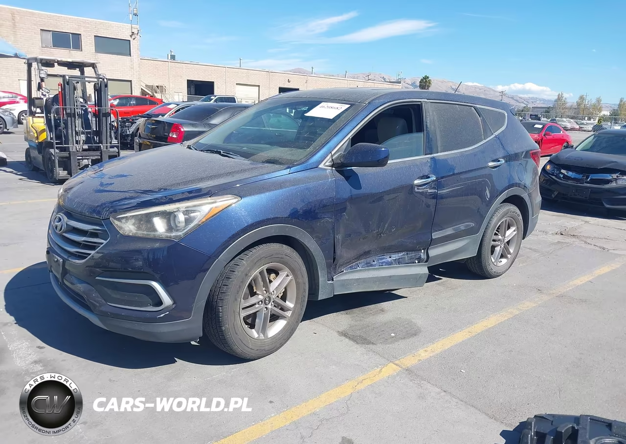2018 Hyundai Santa Fe Deportivo 2.4L VIN:5XYZT3LB2JG569411 - 2