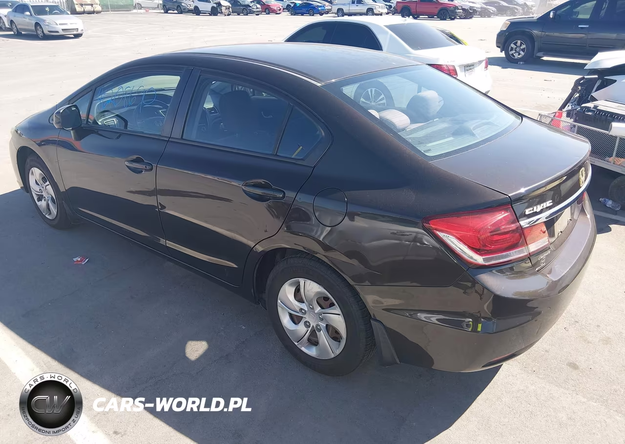 2013 Honda Civic Sdn Lx VIN:2HGFB2F55DH593568 - 3
