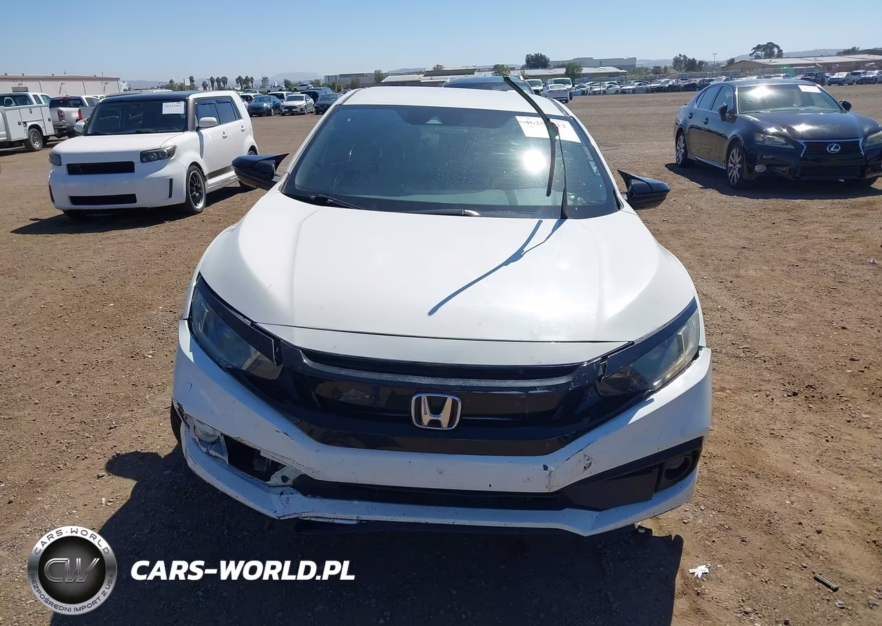 2020 Honda Civic Sport VIN:19XFC2F81LE212086 - 12