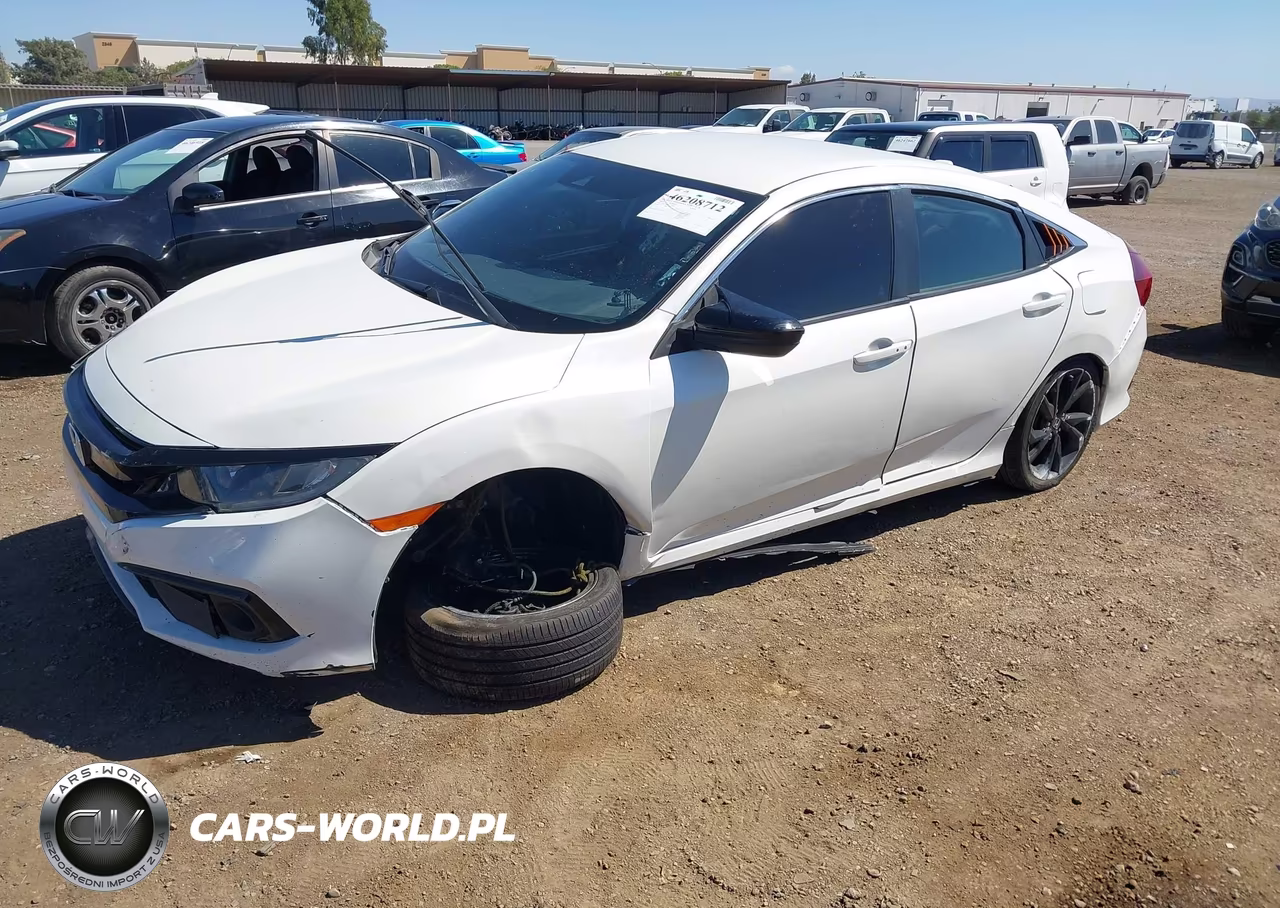 2020 Honda Civic Sport VIN:19XFC2F81LE212086 - 2