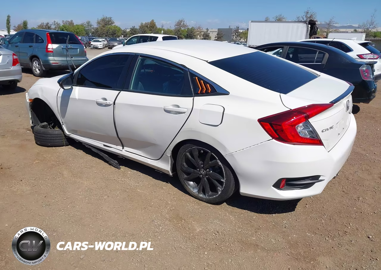 2020 Honda Civic Sport VIN:19XFC2F81LE212086 - 3