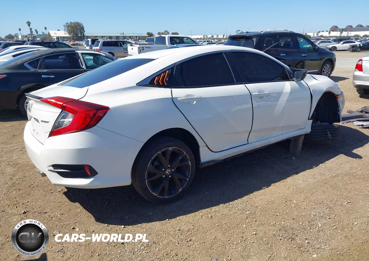 2020 Honda Civic Sport VIN:19XFC2F81LE212086 - 4