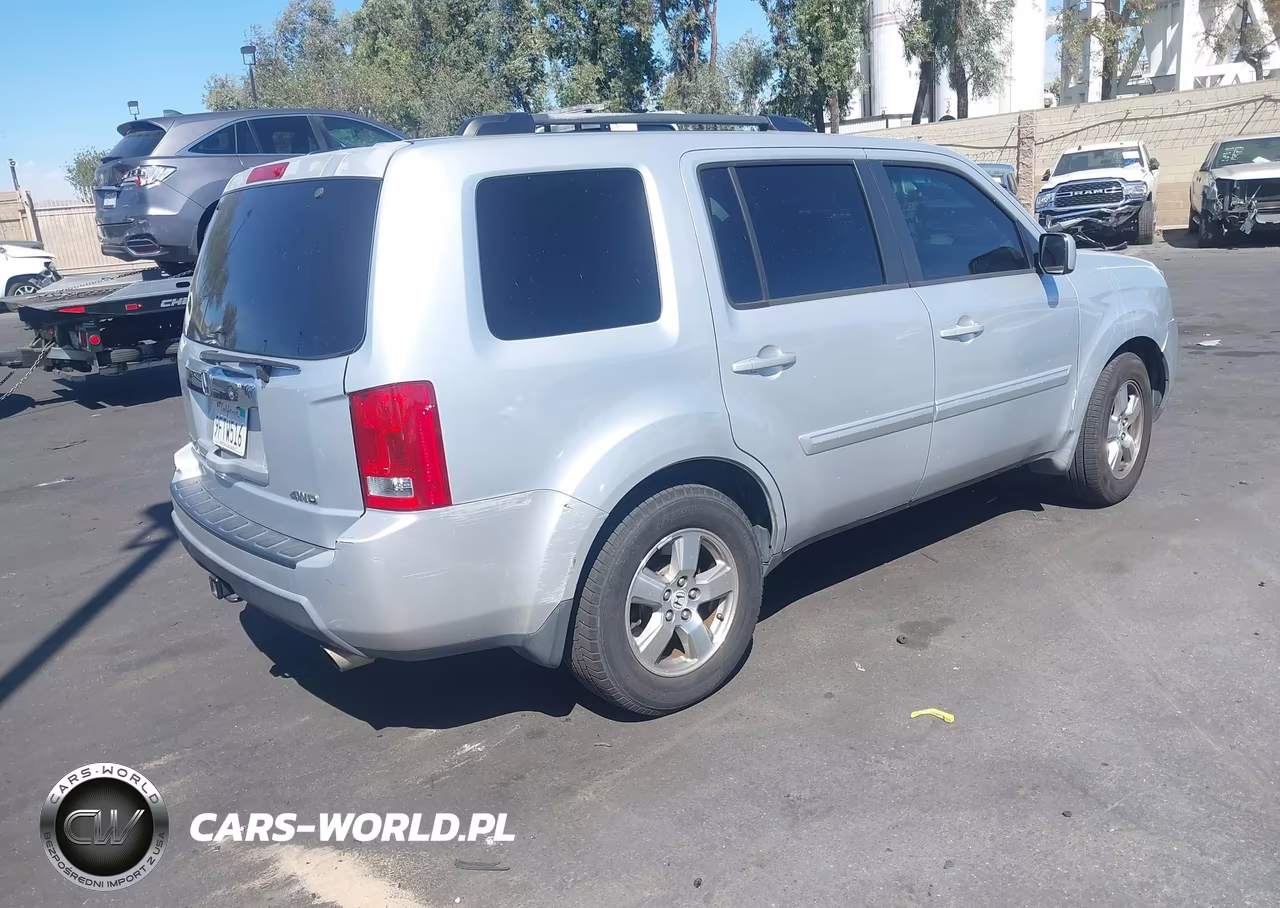 2009 Honda Pilot Ex-L VIN:5FNYF48529B003702 - 4