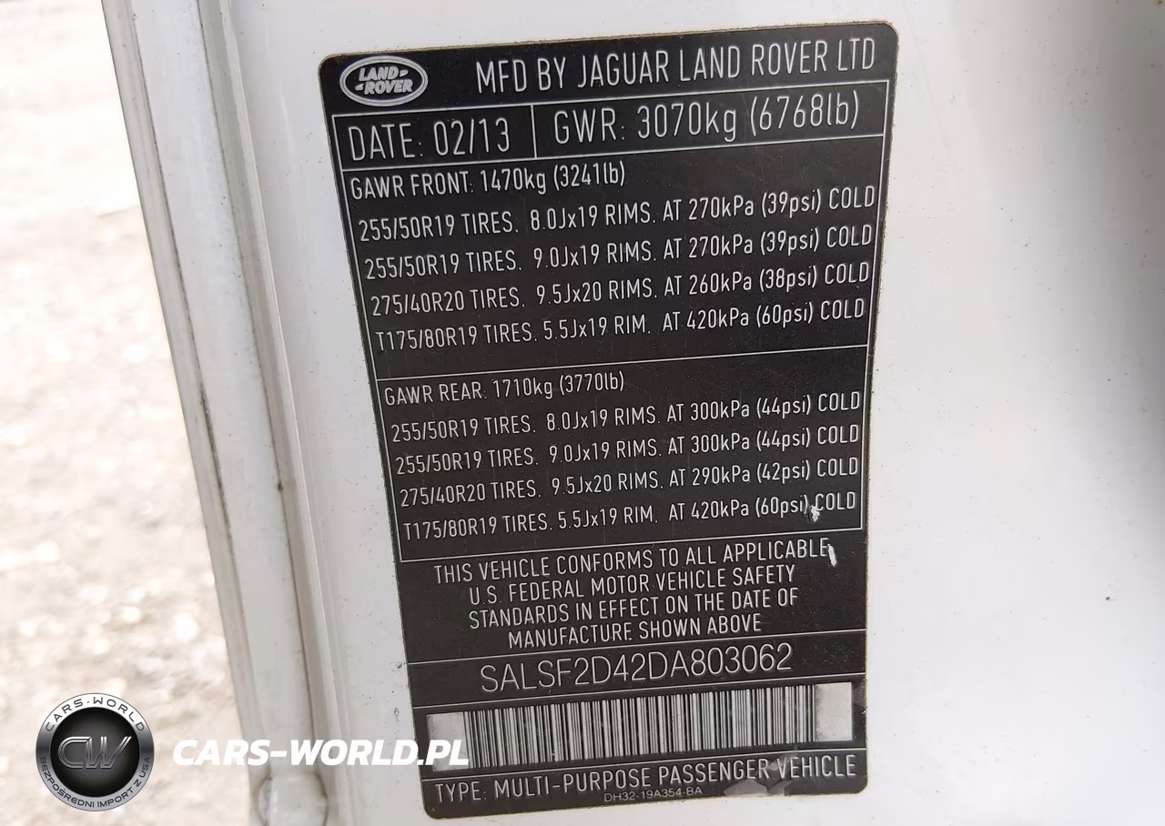 2013 Land Rover Range Rover Sport Hse-Hse Gt Limited Edition VIN:SALSF2D42DA803062 - 9
