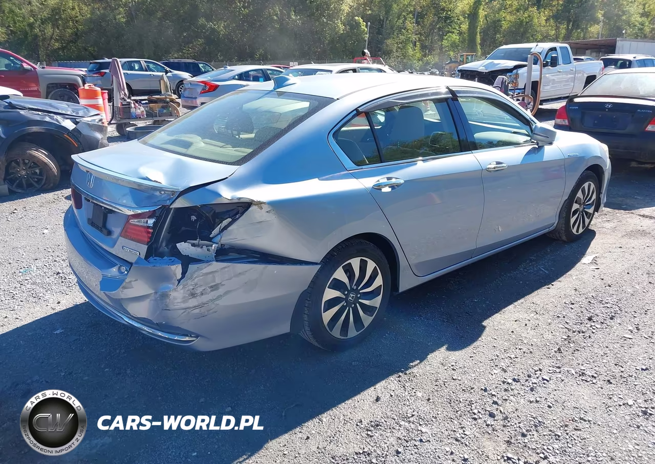2017 Honda Accord Hybrid Ex-L VIN:JHMCR6F59HC015470 - 4