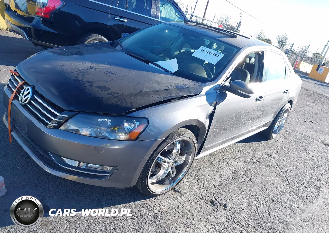 2013 Volkswagen Passat Tdi Sel Premium VIN:1VWCN7A3XDC005546 - 2
