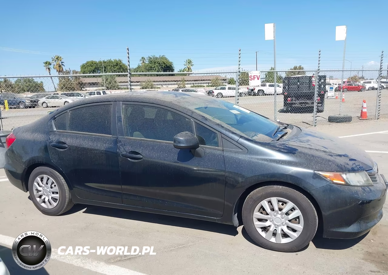 2012 Honda Civic Lx VIN:2HGFB2F53CH587282 - 13
