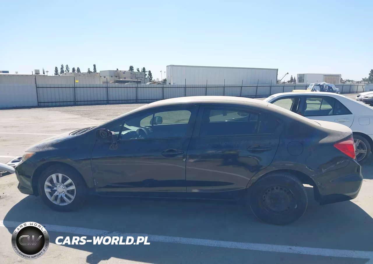 2012 Honda Civic Lx VIN:2HGFB2F53CH587282 - 14