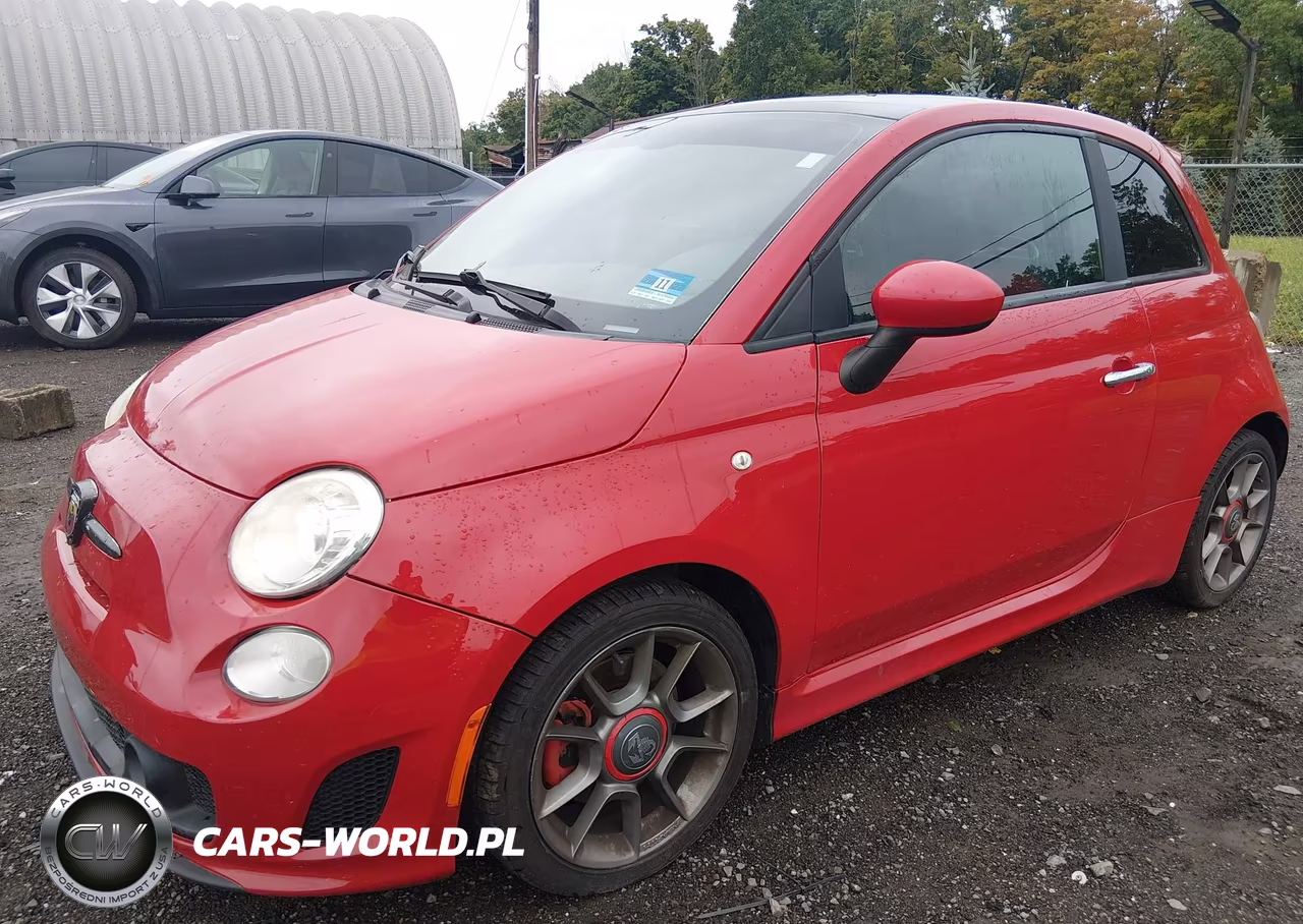 2015 Fiat 500 Abarth VIN:3C3CFFFHXFT501425 - 2