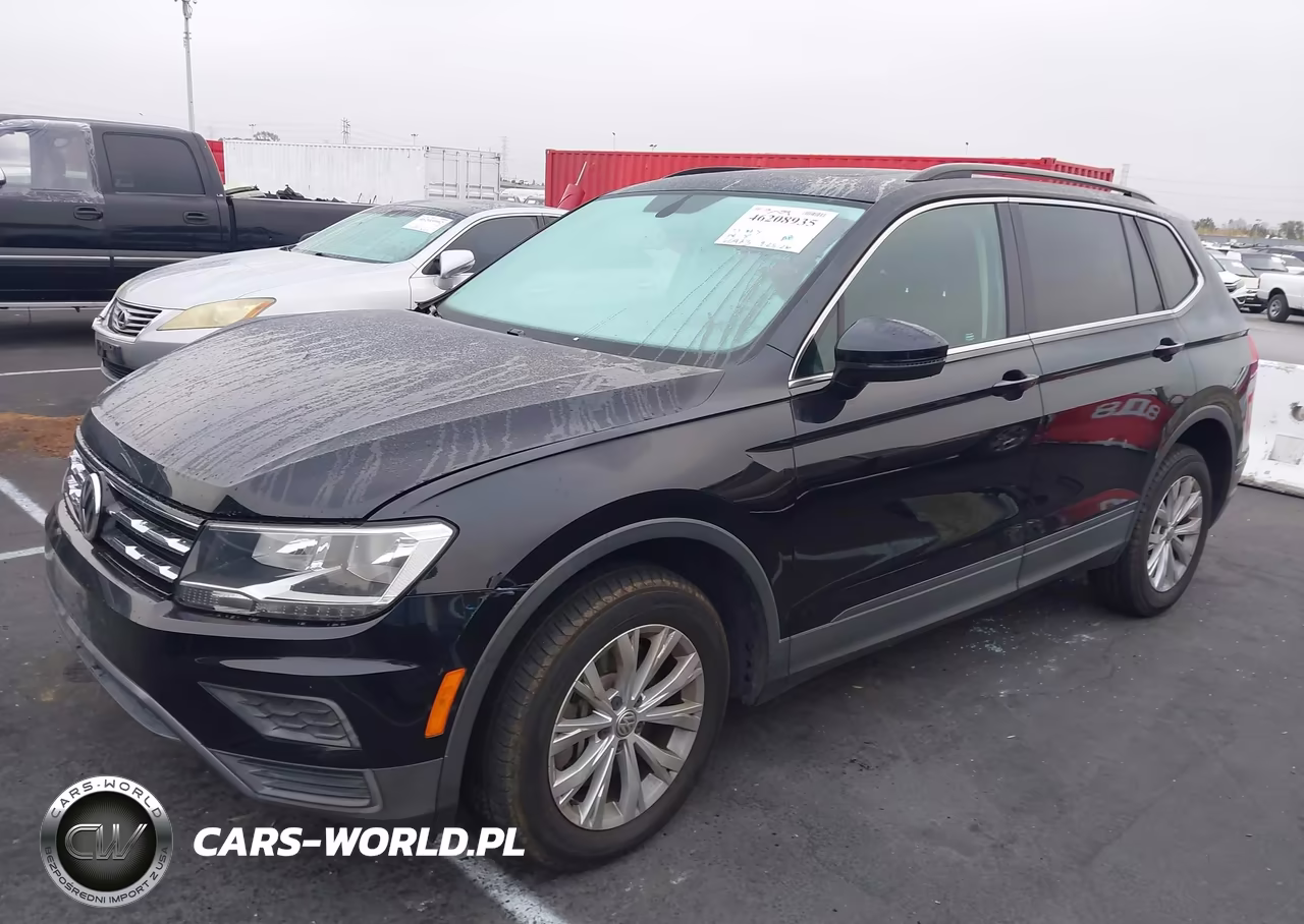 2019 Volkswagen Tiguan 2.0T Se-2.0T Sel-2.0T Sel R-Line-2.0T Sel R-Line Black VIN:3VV3B7AX1KM063864 - 2