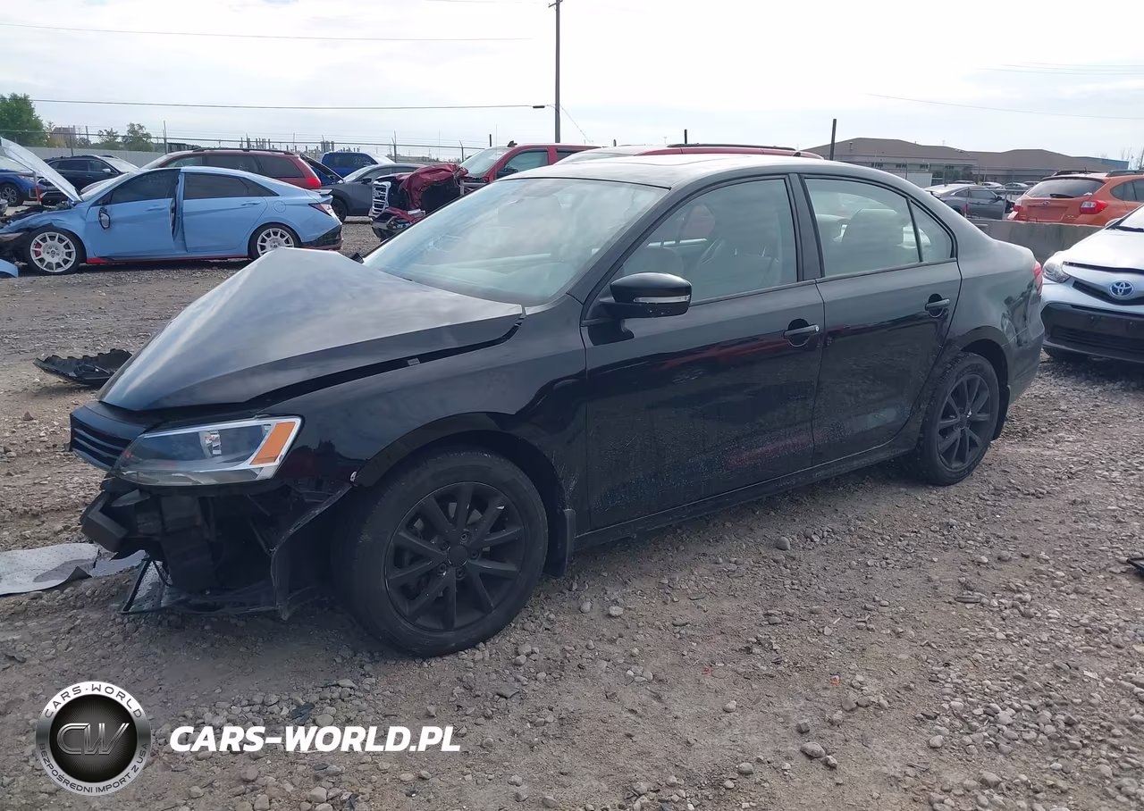 2012 Volkswagen Jetta 2.5L Se VIN:3VWDP7AJ5CM392677 - 2