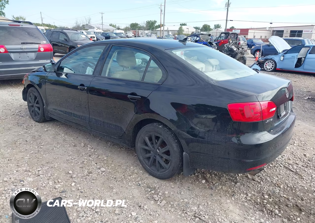 2012 Volkswagen Jetta 2.5L Se VIN:3VWDP7AJ5CM392677 - 3