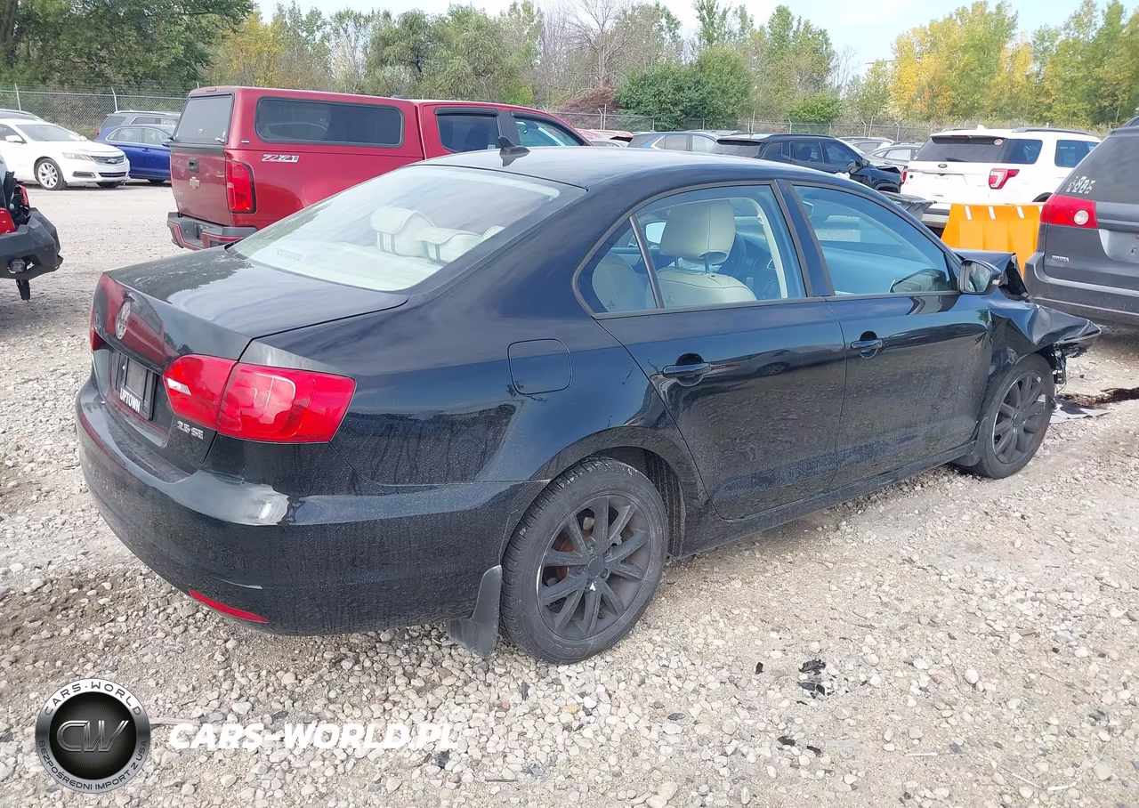 2012 Volkswagen Jetta 2.5L Se VIN:3VWDP7AJ5CM392677 - 4