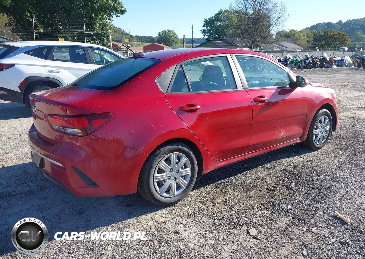 2021 Kia Rio S VIN:3KPA24AD4ME401734 - 4