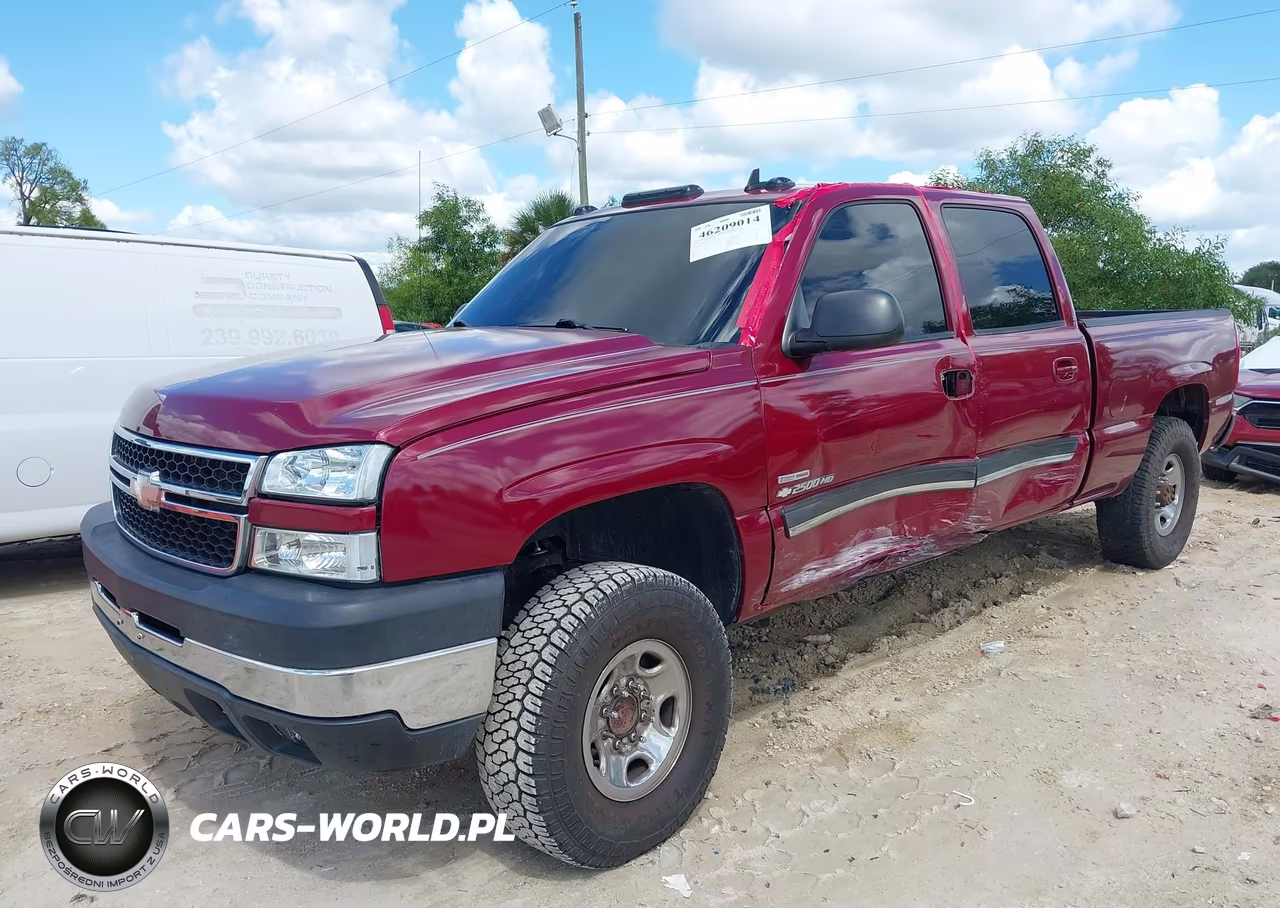 2006 Chevrolet Silverado 2500Hd Lt3 VIN:1GCHC23D36F183677 - 2