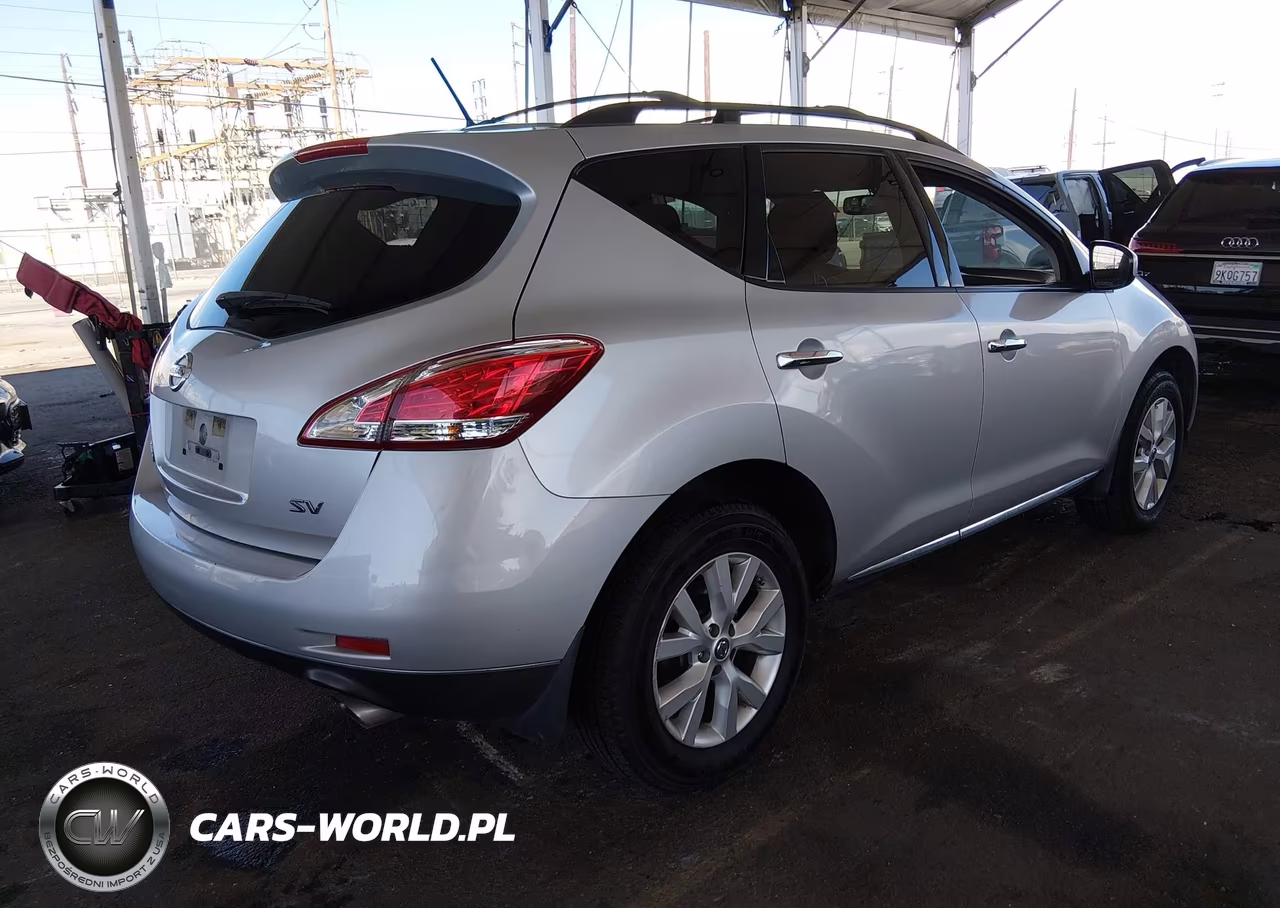 2014 Nissan Murano Sv VIN:JN8AZ1MU7EW416830 - 4
