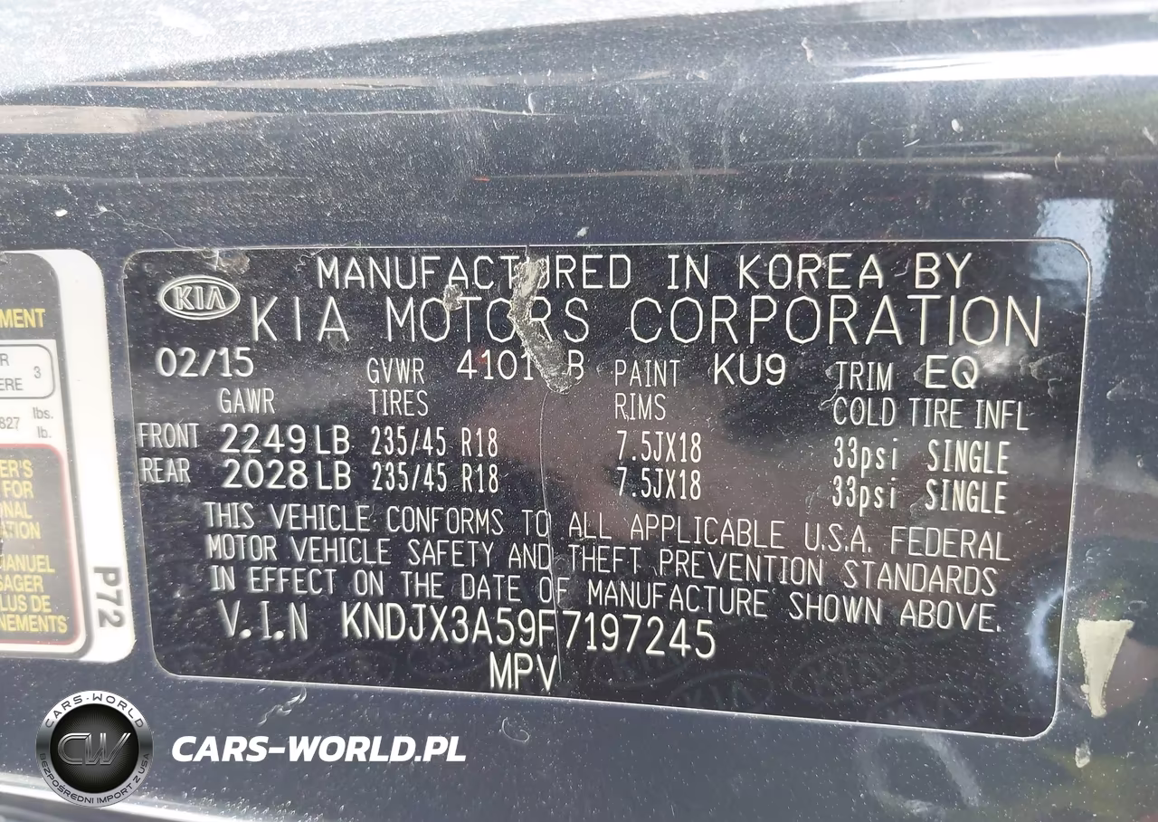 2015 Kia Soul ! VIN:KNDJX3A59F7197245 - 9