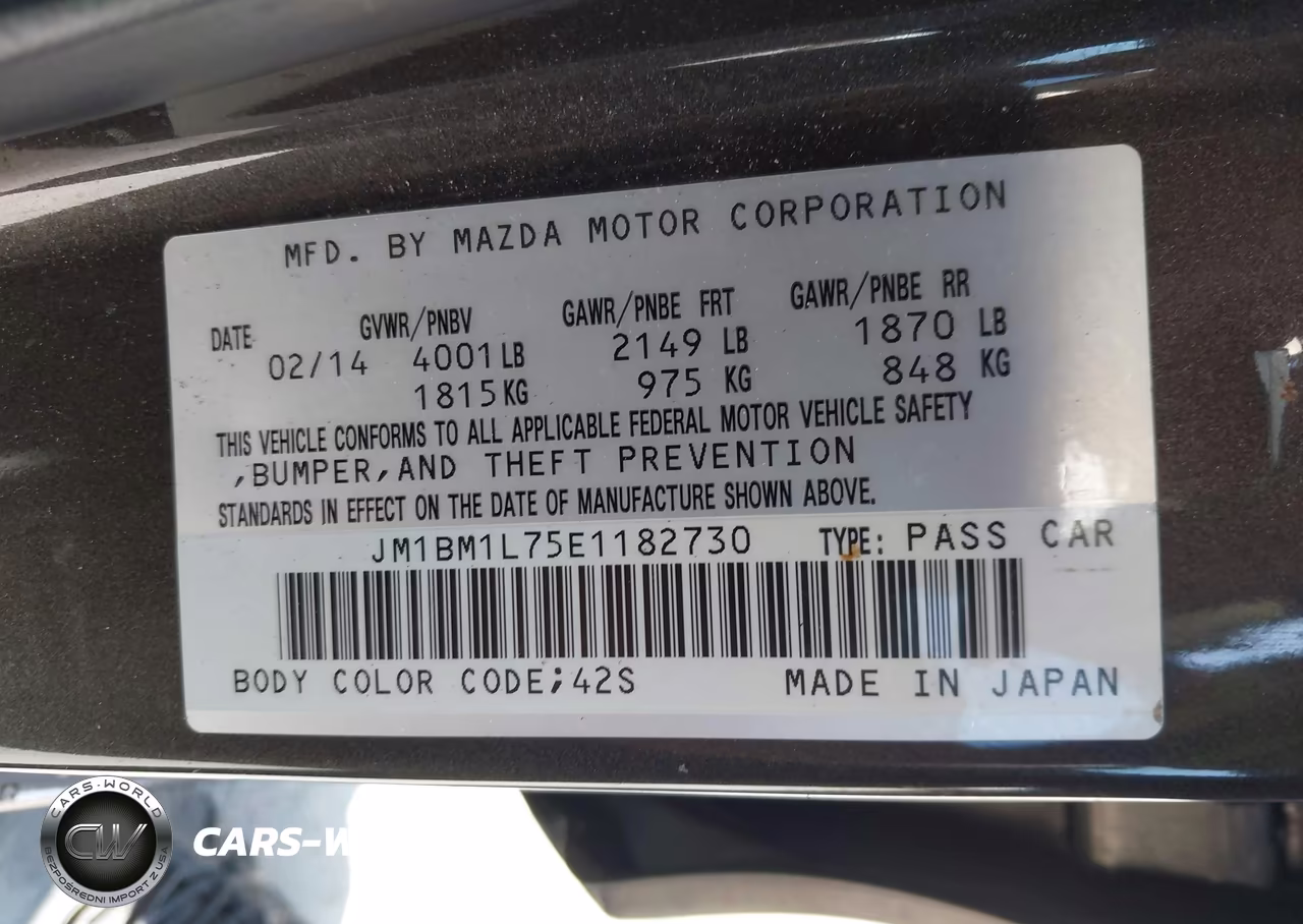 2014 Mazda Mazda3 I Touring VIN:JM1BM1L75E1182730 - 9