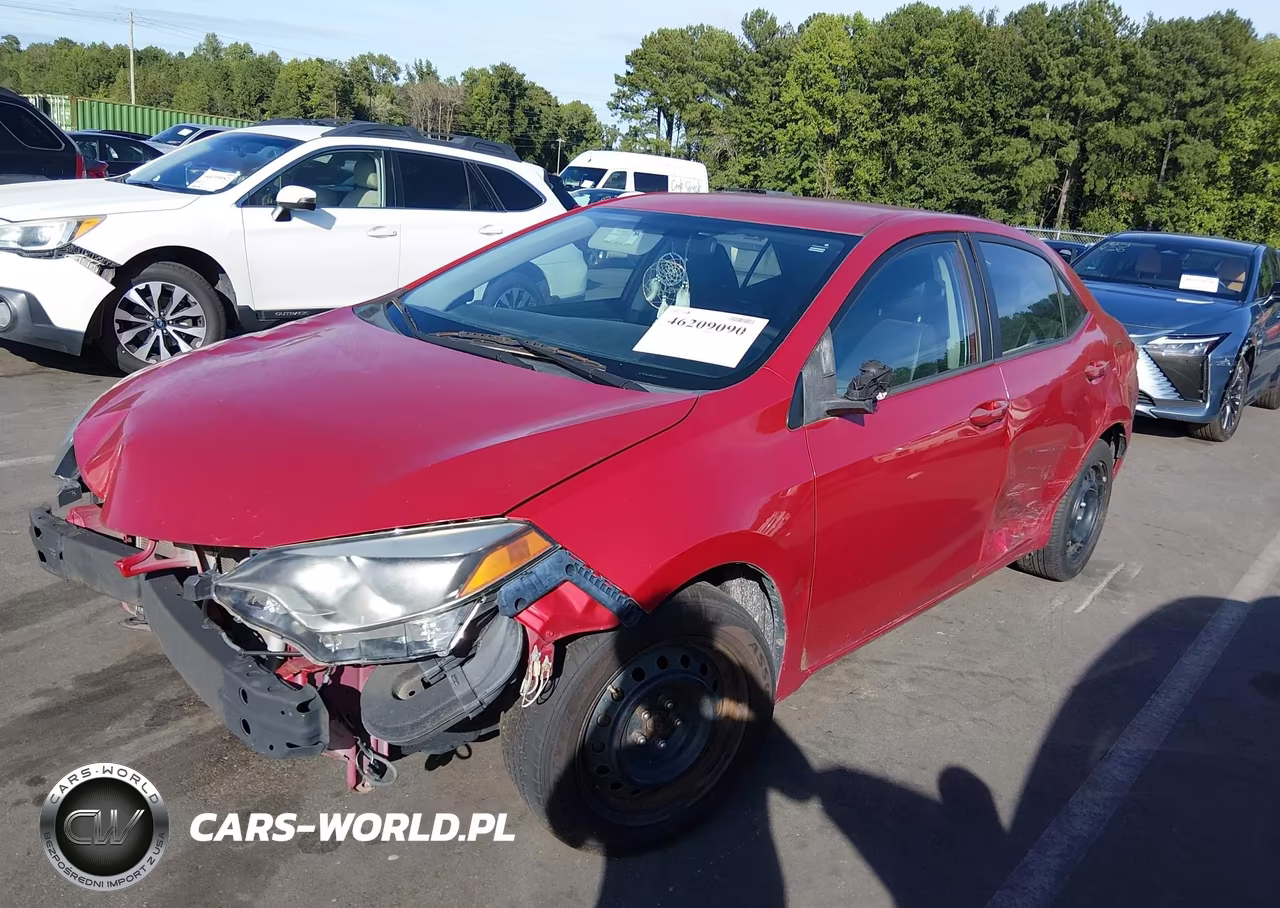 2015 Toyota Corolla S VIN:2T1BURHE4FC434017 - 2