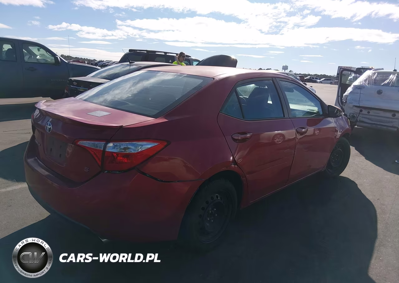 2015 Toyota Corolla S VIN:2T1BURHE4FC434017 - 4