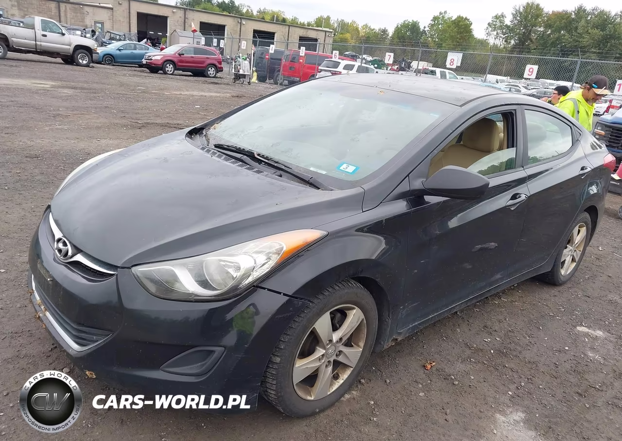 2011 Hyundai Elantra Gls VIN:5NPDH4AE4BH051180 - 2