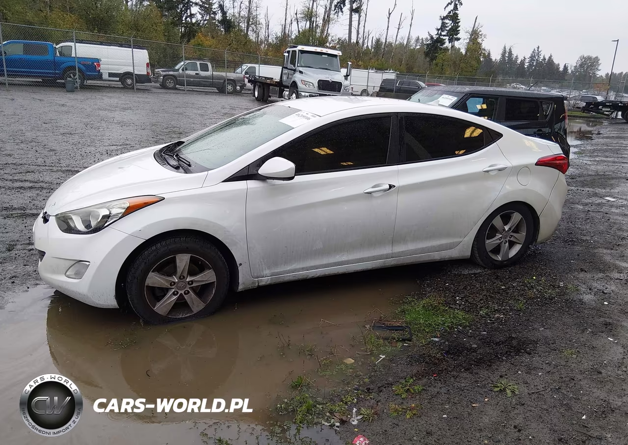 2013 Hyundai Elantra Gls VIN:5NPDH4AEXDH232903 - 2