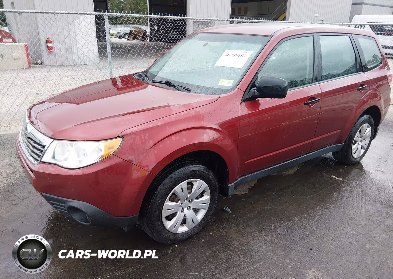 2009 Subaru Forester (Natl) X VIN:JF2SH616X9H746009 - 2