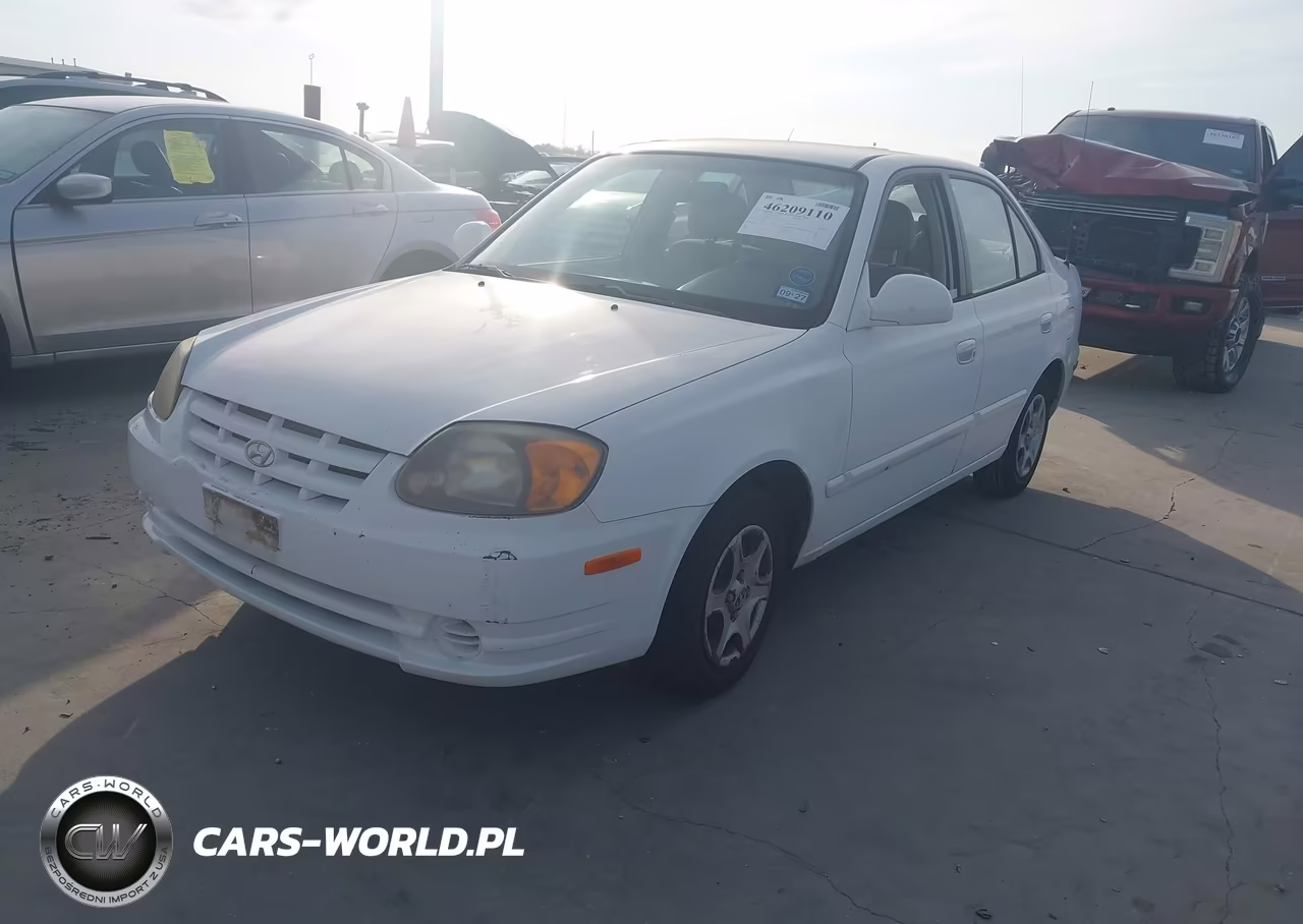 2005 Hyundai Accent Gls VIN:KMHCG45C65U605770 - 2