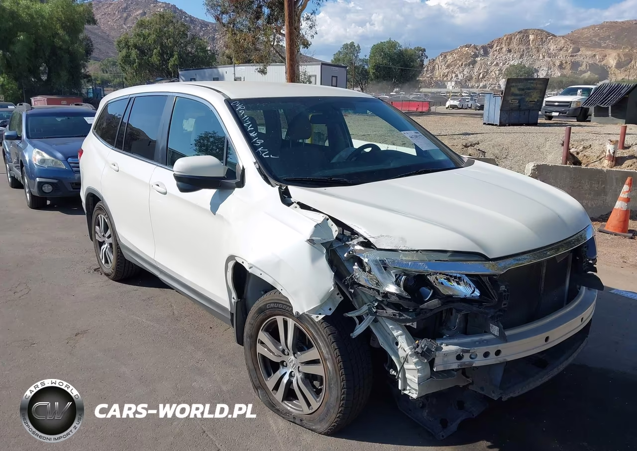2016 Honda Pilot Ex VIN:5FNYF5H39GB031272 - 1