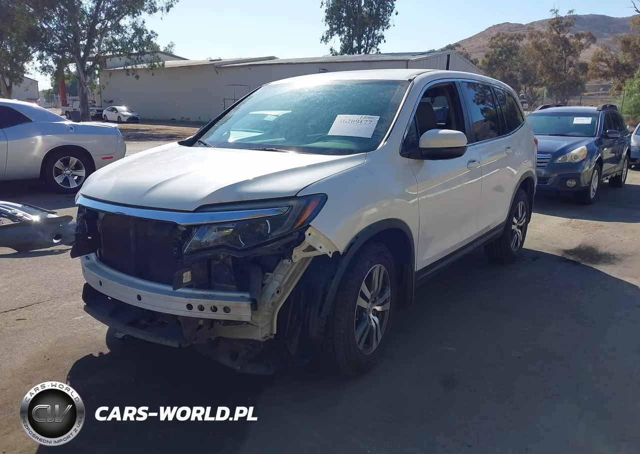 2016 Honda Pilot Ex VIN:5FNYF5H39GB031272 - 2