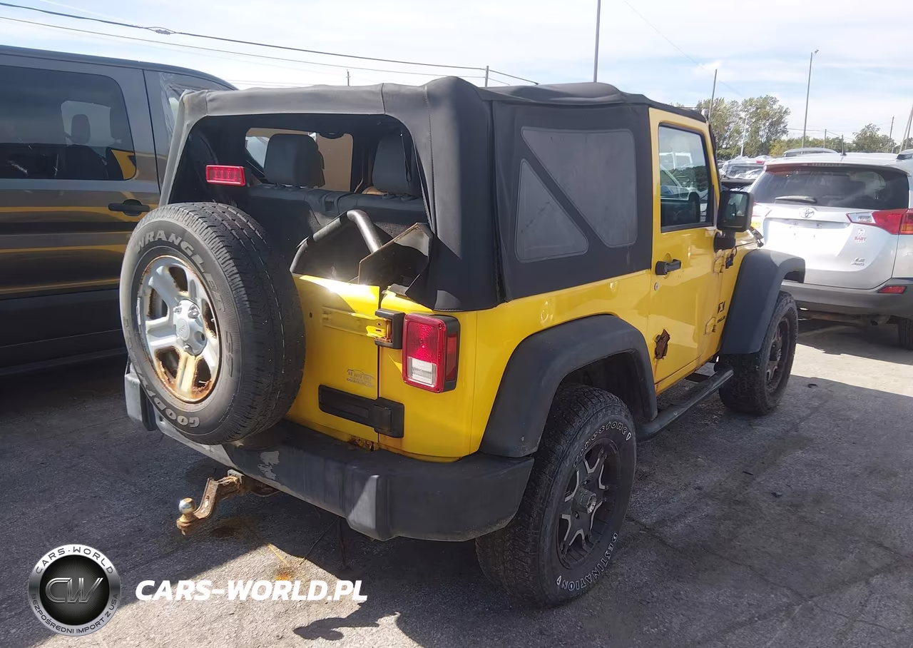 2009 Jeep Wrangler X VIN:1J4FA24199L749682 - 4