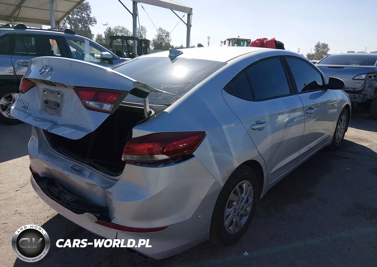 2017 Hyundai Elantra Se VIN:KMHD74LF2HU092068 - 4
