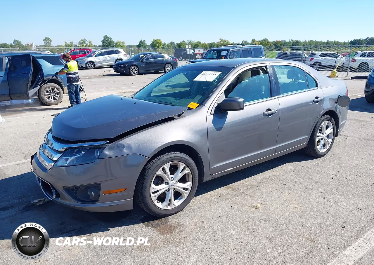 2012 Ford Fusion Se VIN:3FAHP0HG3CR391249 - 2